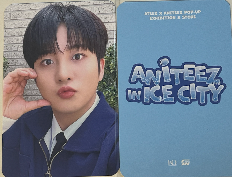 ATEEZ x ANITEEZ In Ice City ExclusIVE Pop Up Photocard