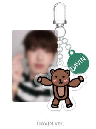 Xodiac - x To Meet U 2024 1st Fan Con Official MD Acrylic Keyring