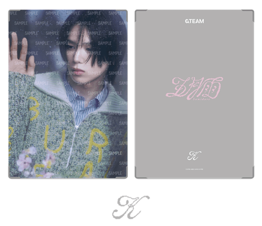 &TEAM - Samidare 1st Single Japan Album Official MD PremIUm Photo