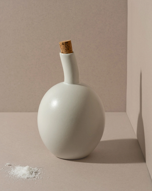 Stoneware Olive Oil Dispenser - Zitouna 34 oz