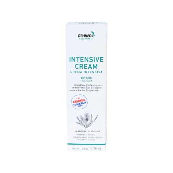 Gehwol Fusskraft Blue Foot  Intensiva Cream for Dry Rough Skin 2.6 oz