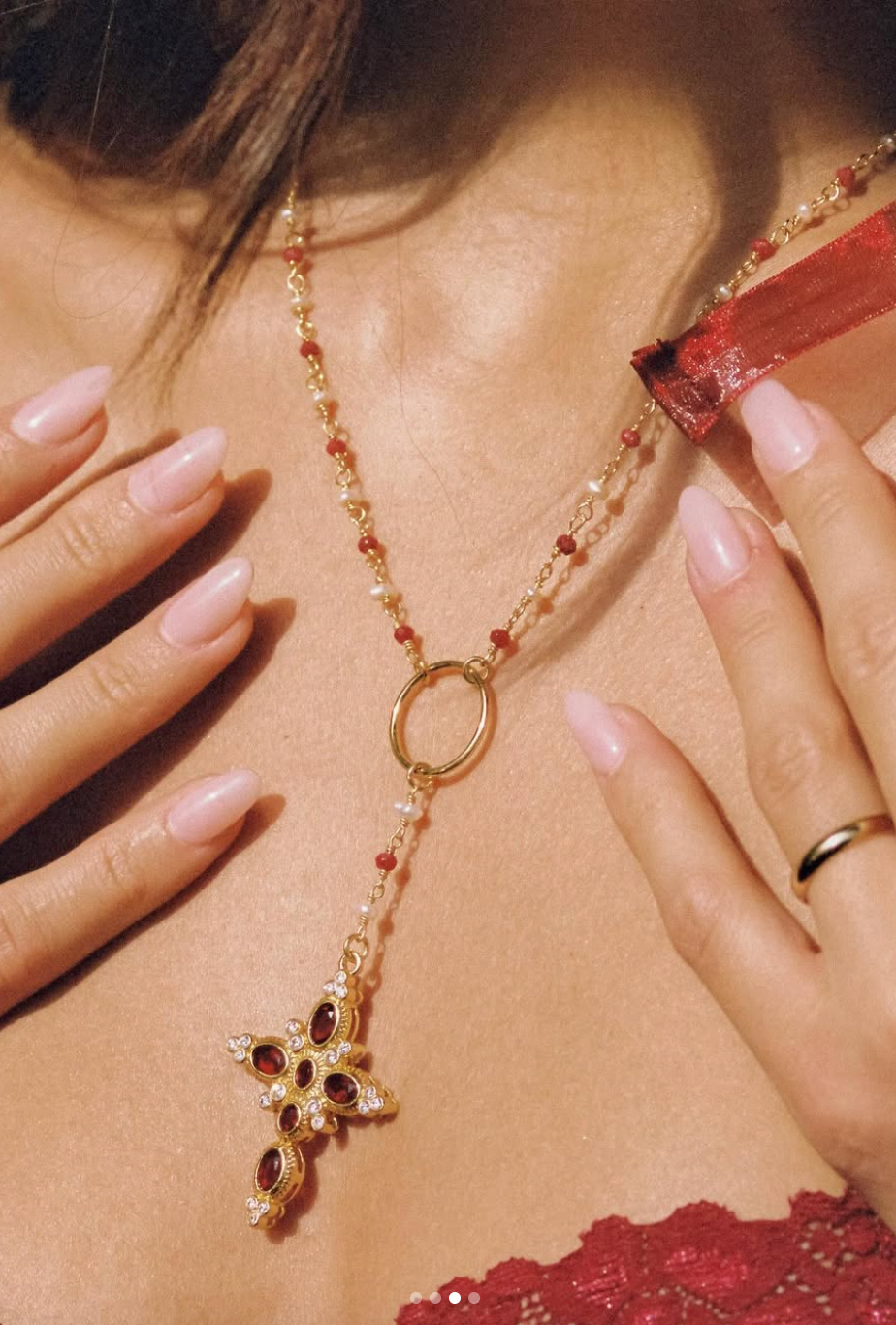 The Aalia Ruby Rosary
