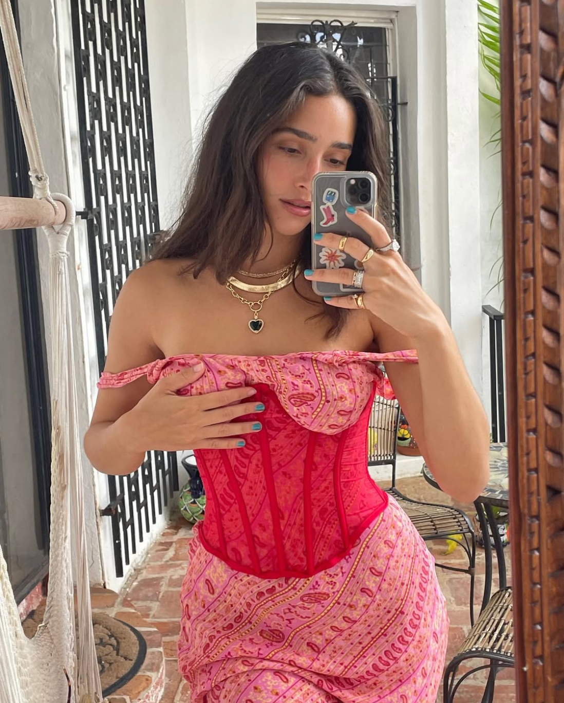 The Jules Necklace Emerald