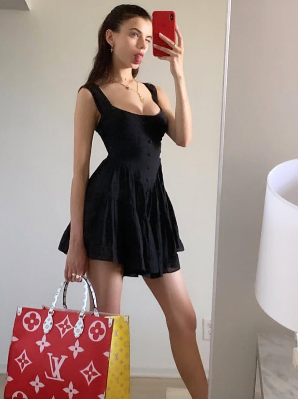 The Elisabeth Romper Dress - Black