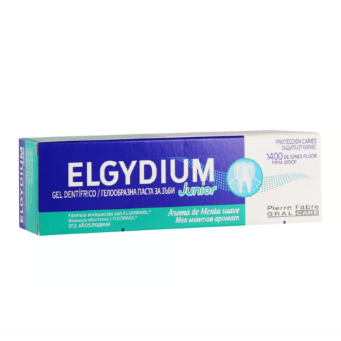Elgydium Junior Mild Mint Toothpaste Gel 7-12 Years 50ml