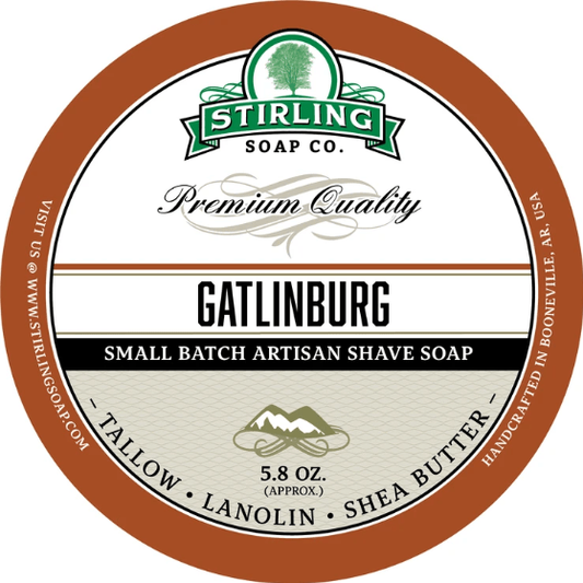 Stirling Soap Co. Gatlinburg Shaving Collection