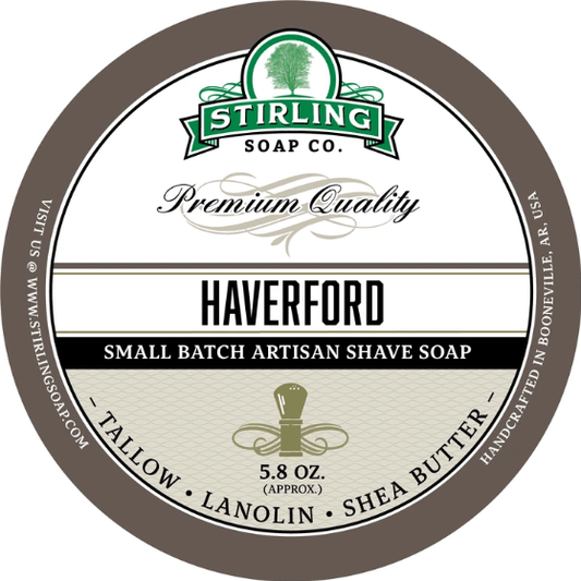 Stirling Soap Co. Haverford Shaving Collection - Osadia Concept Store