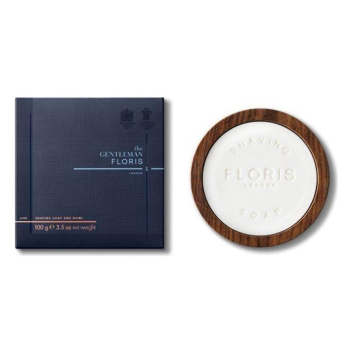 Floris London No. 89 Shaving Soap In A Wooden Bowl 100g