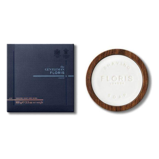 Floris London No. 89 Shaving Soap In A Wooden Bowl 100g