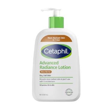 Cetaphil Body Advanced Radiance Lotion with Shea Butter for Dry, Dull Skin - 16.0 Fl Oz