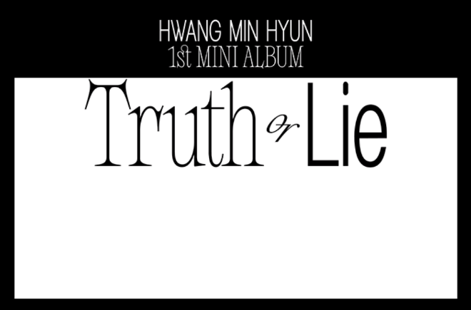 Hwang Min Hyun - Truth Or Lie Official Merch