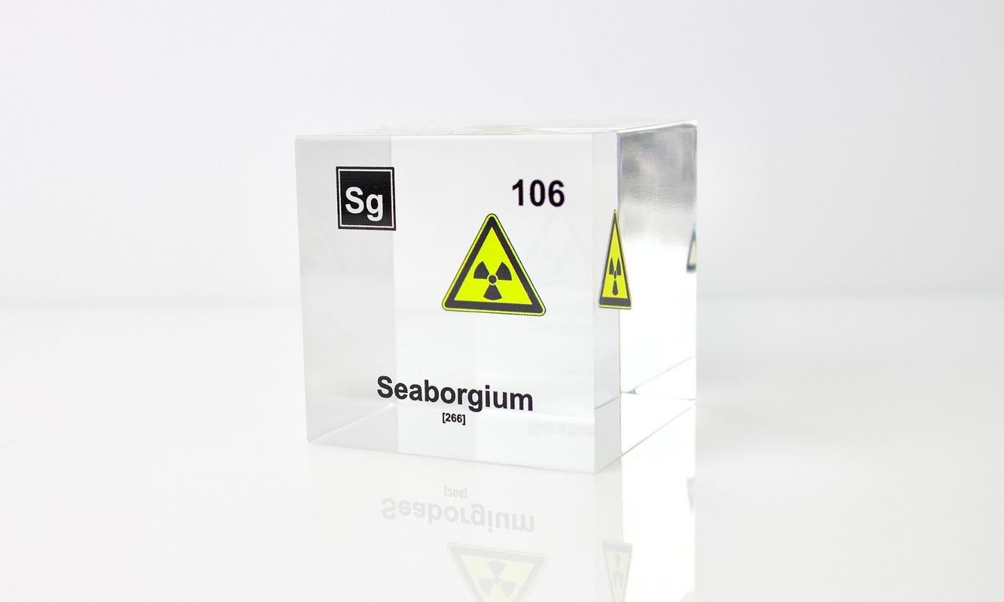 Seaborgium Cube Element