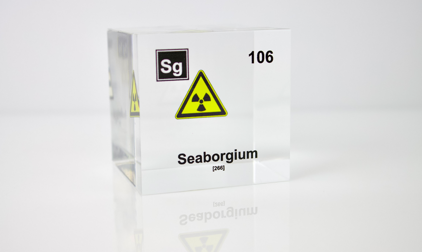 Seaborgium Cube Element