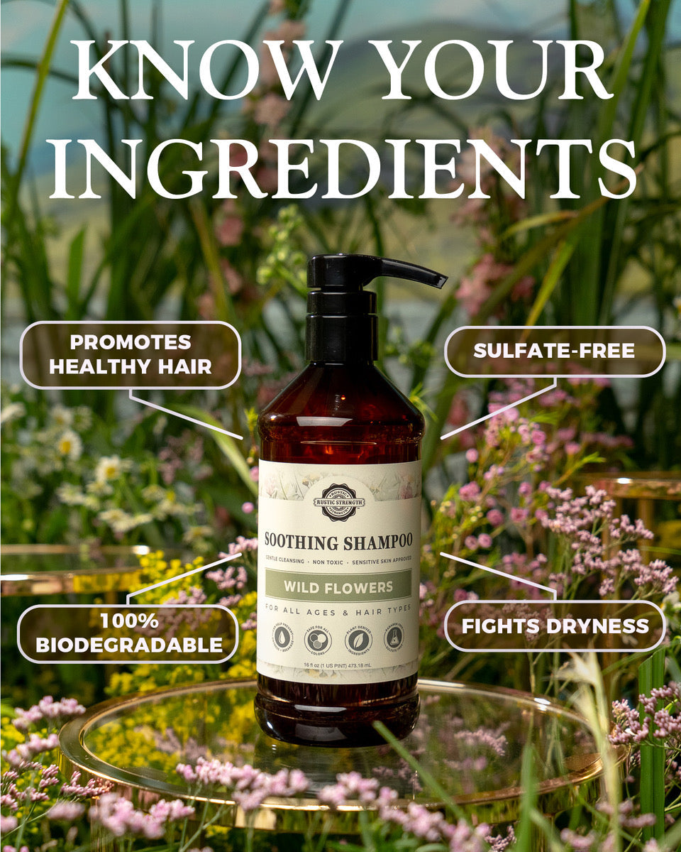 Soothing Shampoo | Wild Flowers - Osadia Concept Store