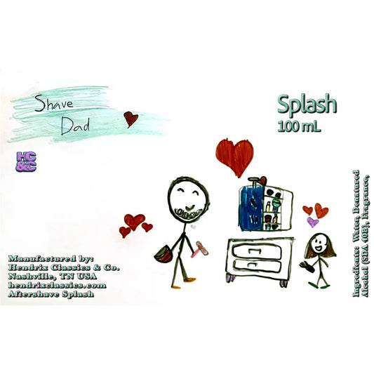 HC&C Shave Dad: Kid's Edition Aftershave Splash 100ml