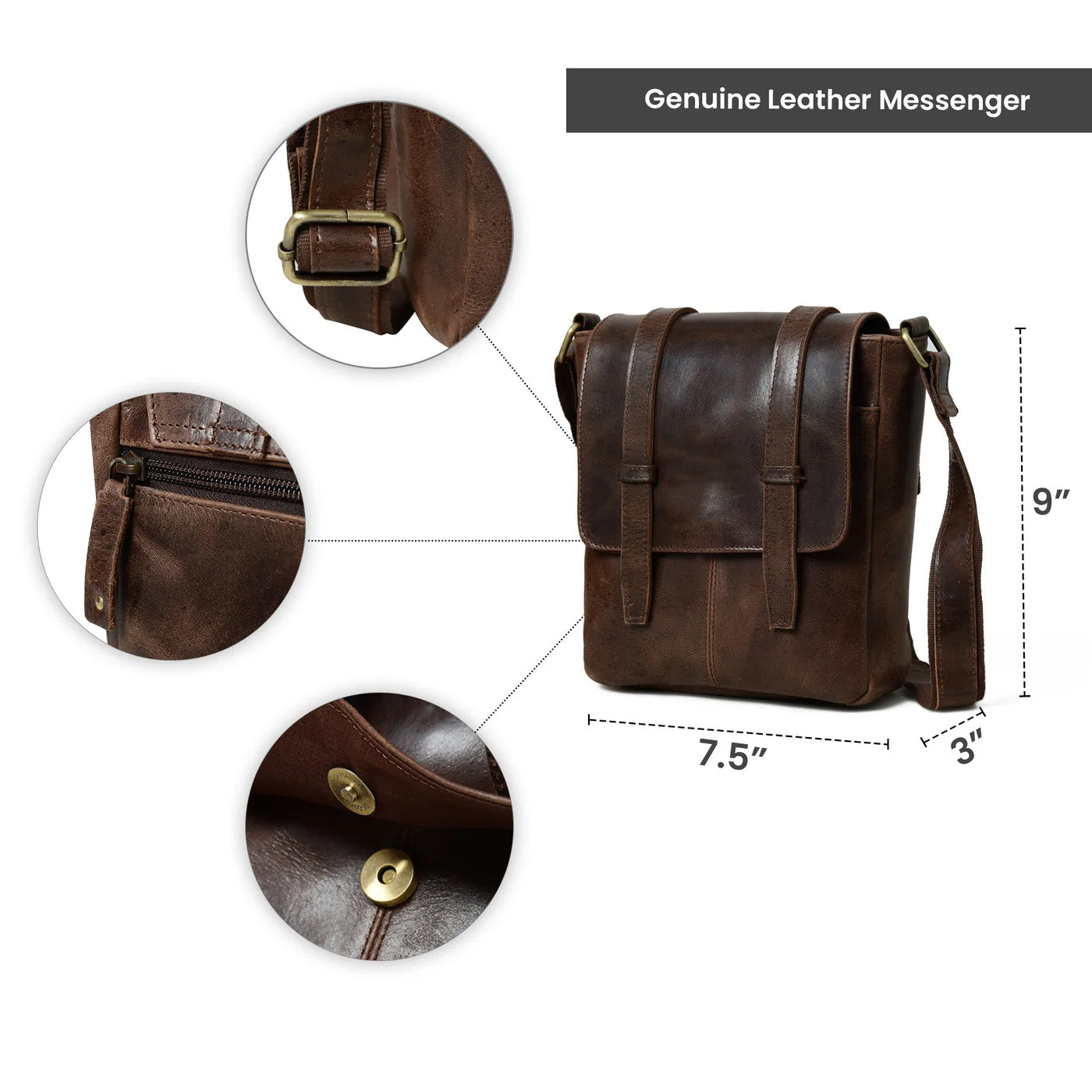 Shoulder Messenger Bag - Osadia Concept Store