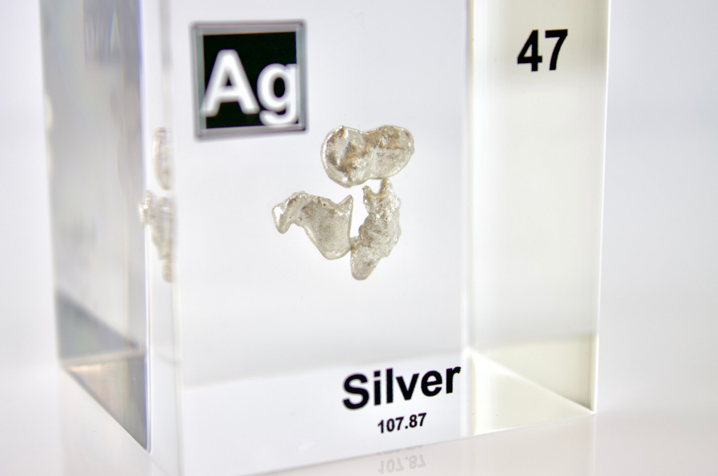 Silver Element Cube