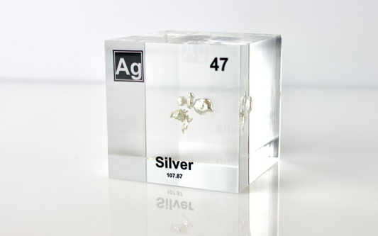 Silver Element Cube