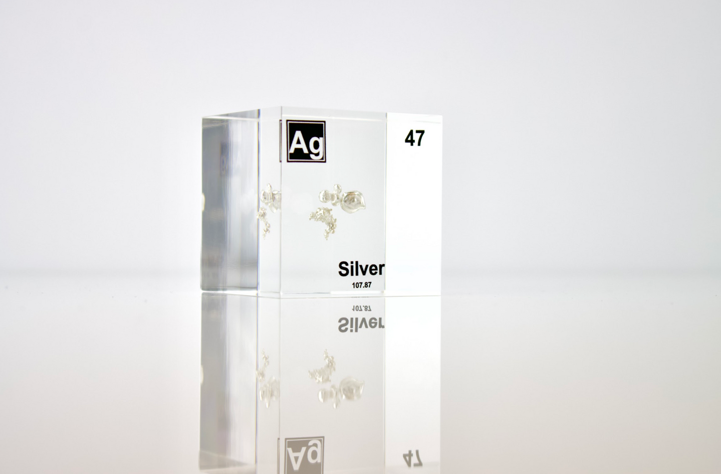 Silver Element Cube