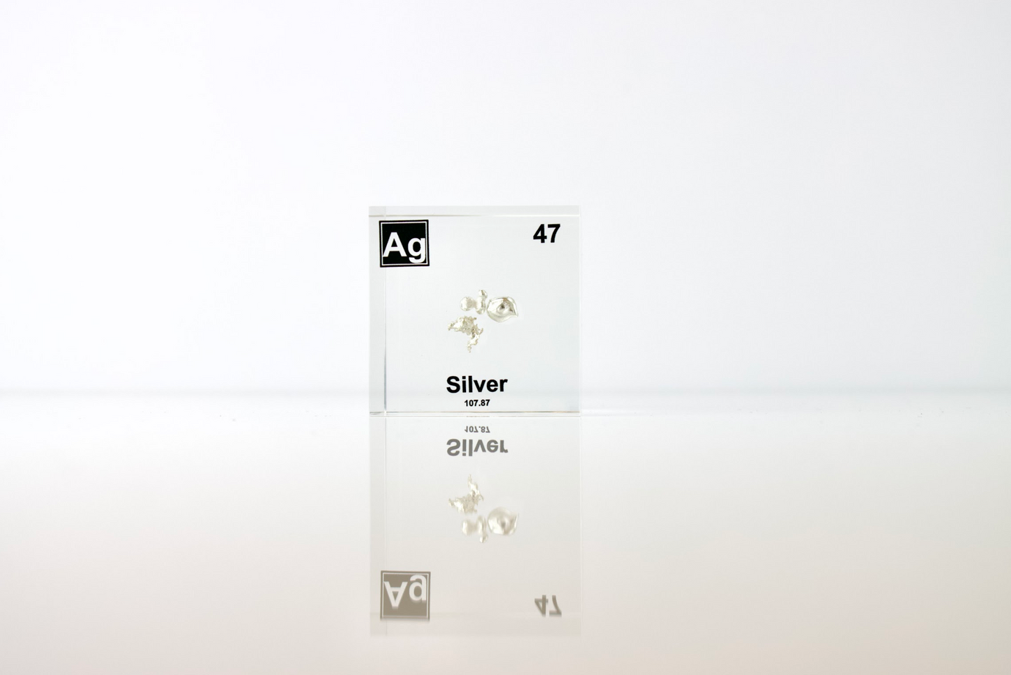 Silver Element Cube
