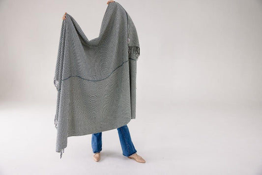 Sitota Handwoven Ethiopian Cotton Throw Blanket