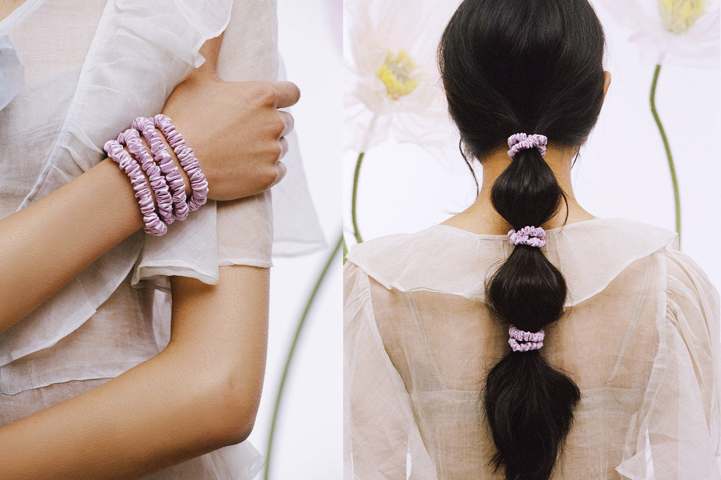 Wildflower Skinny Scrunchies
