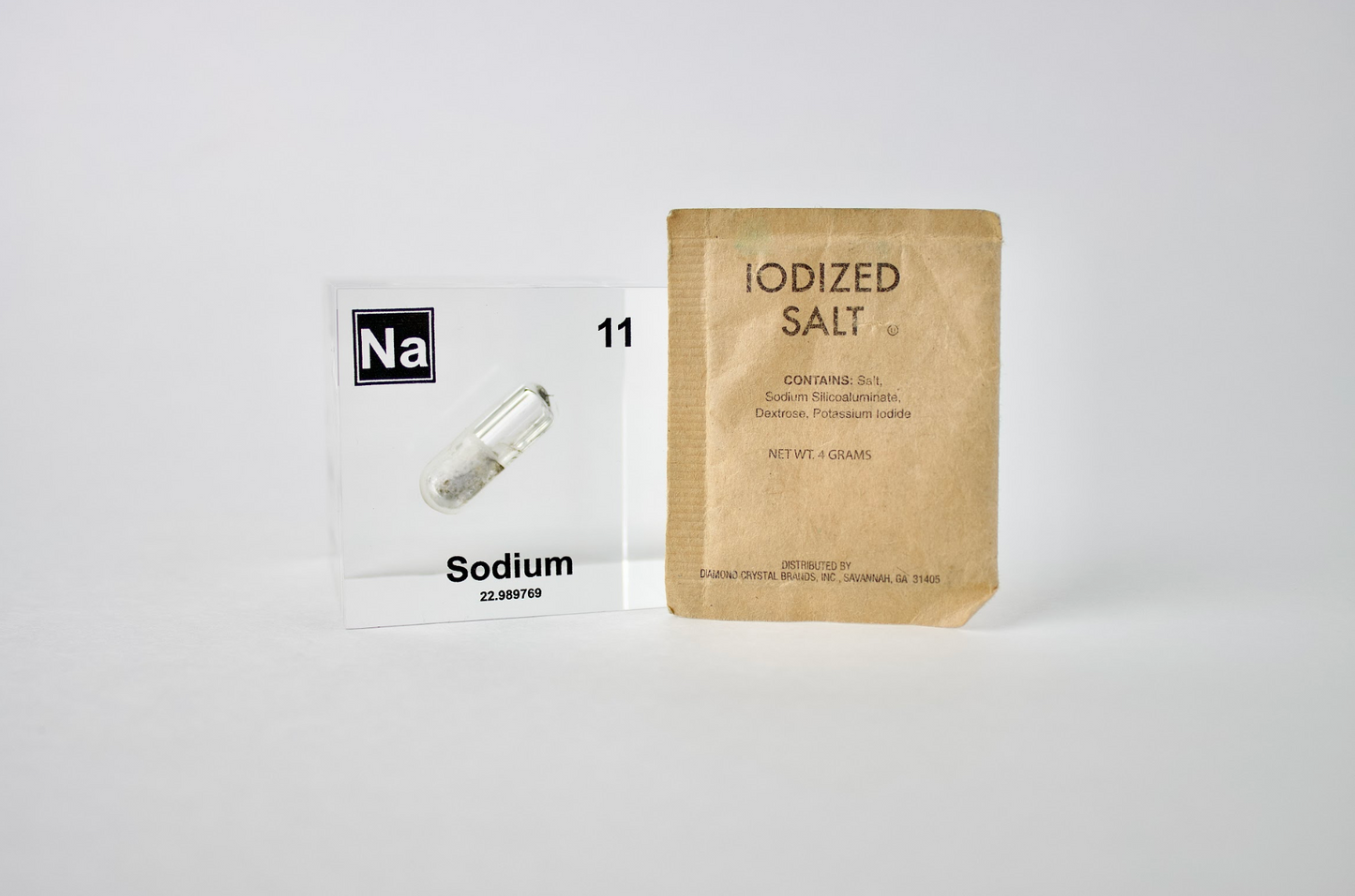 Sodium Element Cube