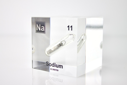Sodium Element Cube
