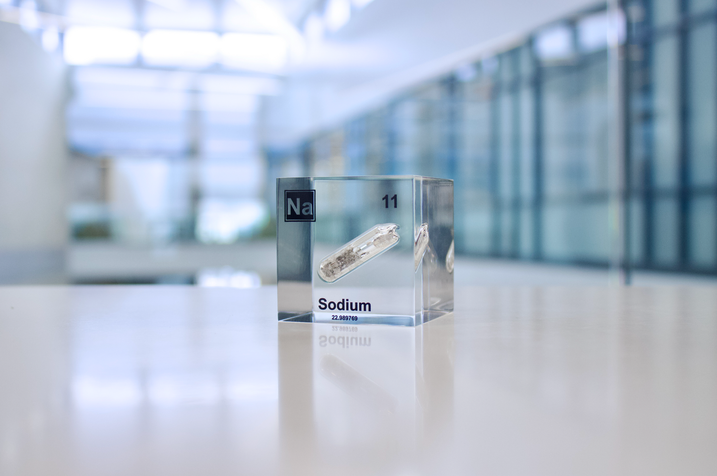 Sodium Element Cube
