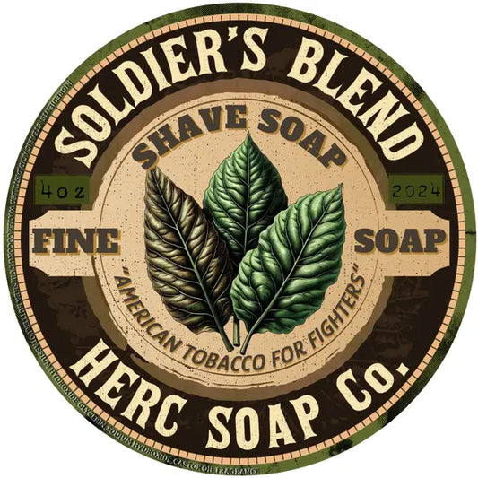 Herc Soap Co. Soldier's Blend Shaving Collection