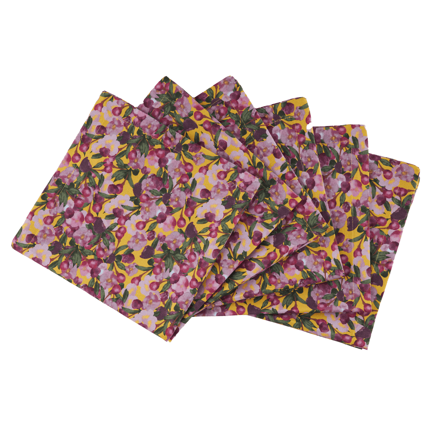 6 Napkins Romance is Dead Yellow - Osadia Concept Store