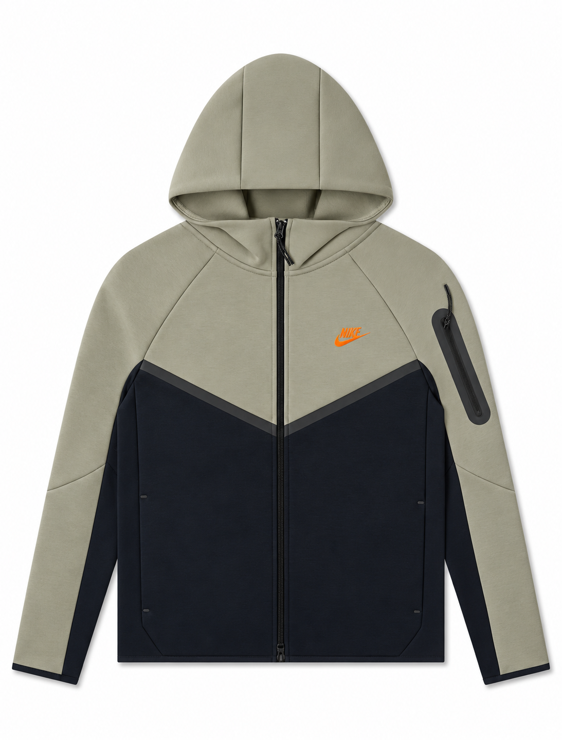 Nike Mens Tech Fleece Full-Zip Jacket - Light Army