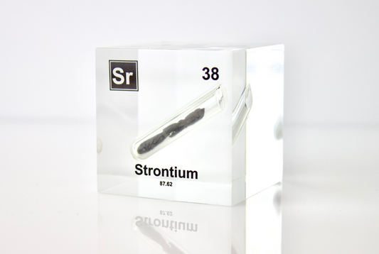 Strontium Element Cube