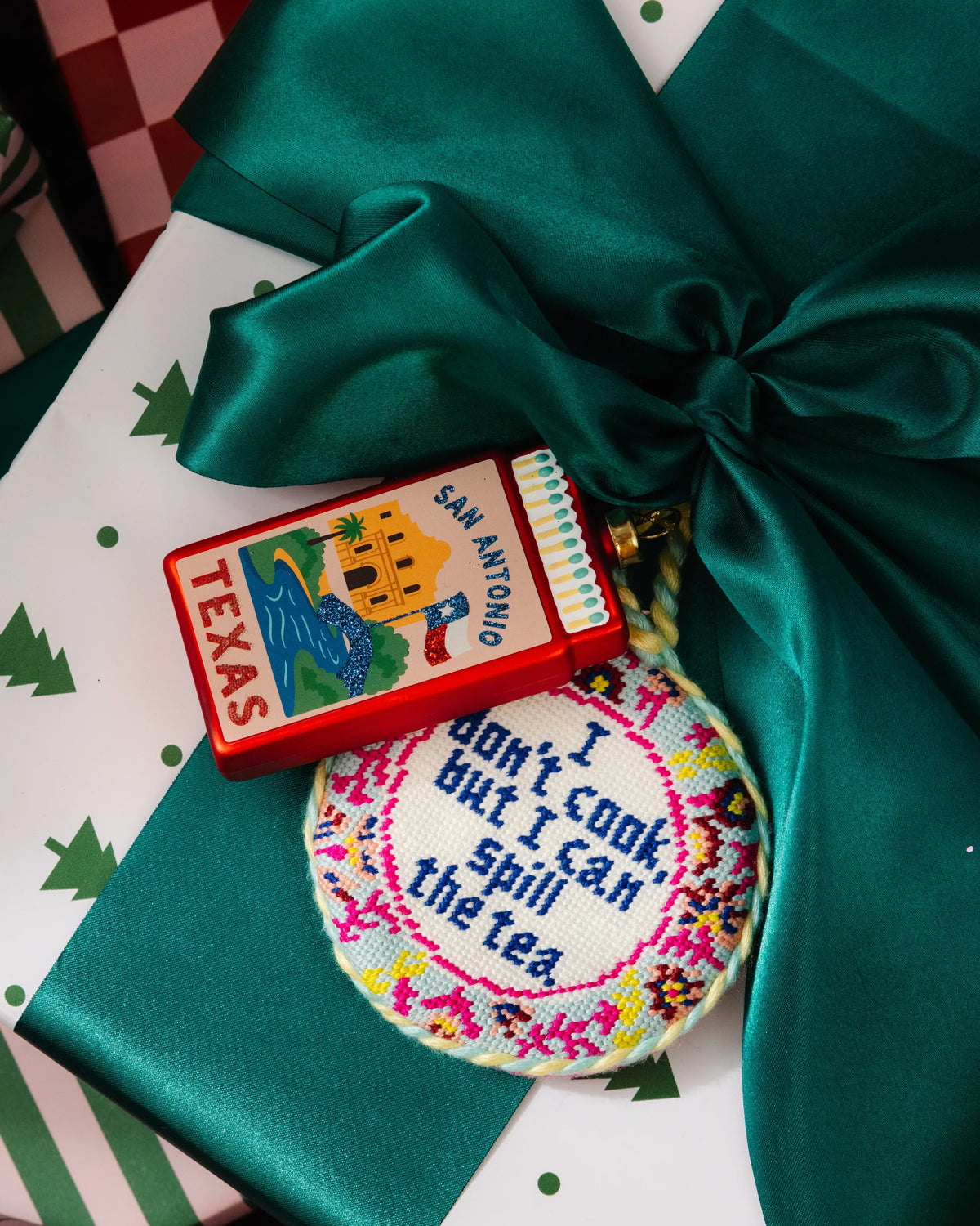San Antonio Matchbook Ornament