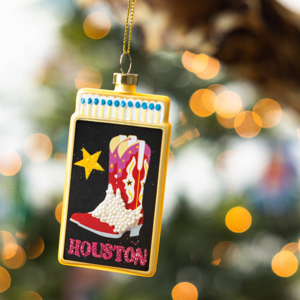 Matchbook Ornament - Houston