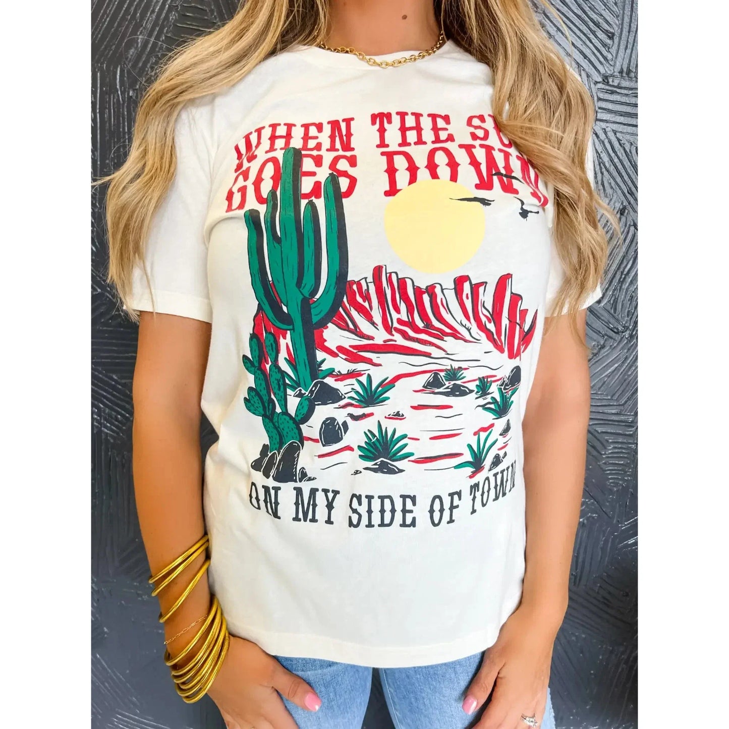 Sun Goes Down Unisex Fit Shirt [Available in Sizes SM-XL]