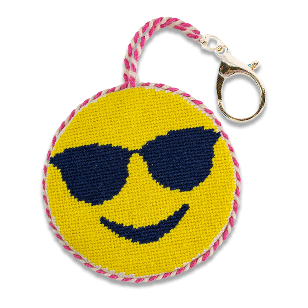 Sunglasses Emoji - Bag Charm