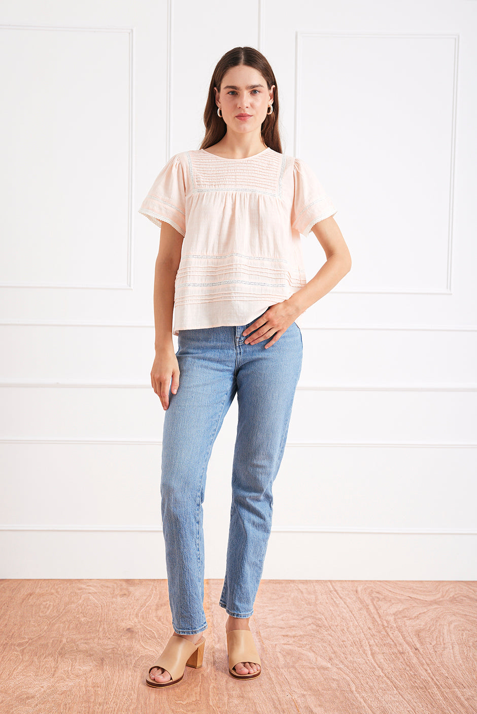 Dawn Tee in Bright Bellini - Osadia Concept Store
