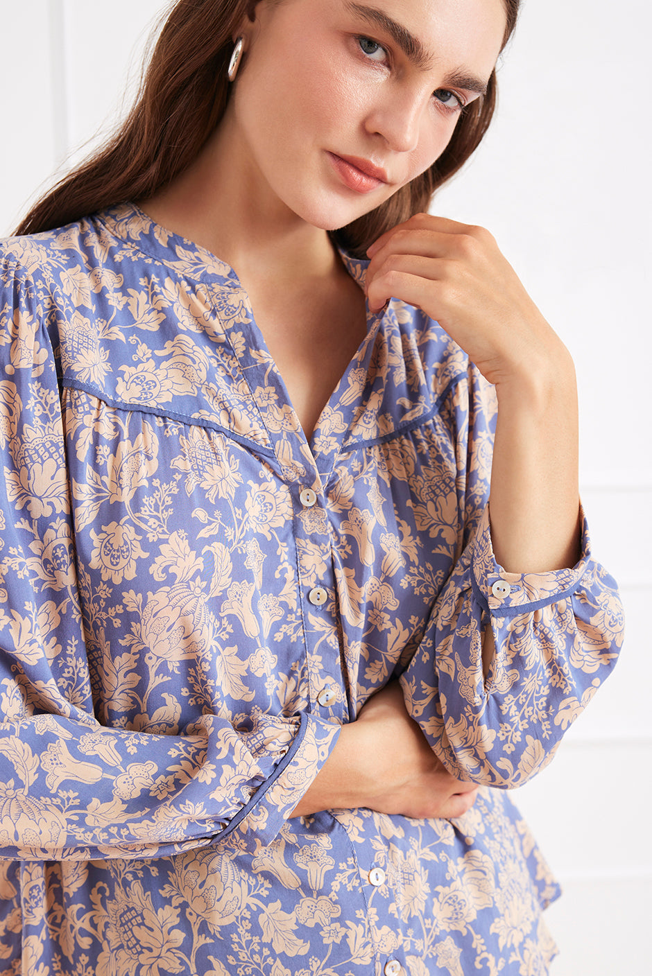 Anna Shirt in Daydreamer Floral - Osadia Concept Store