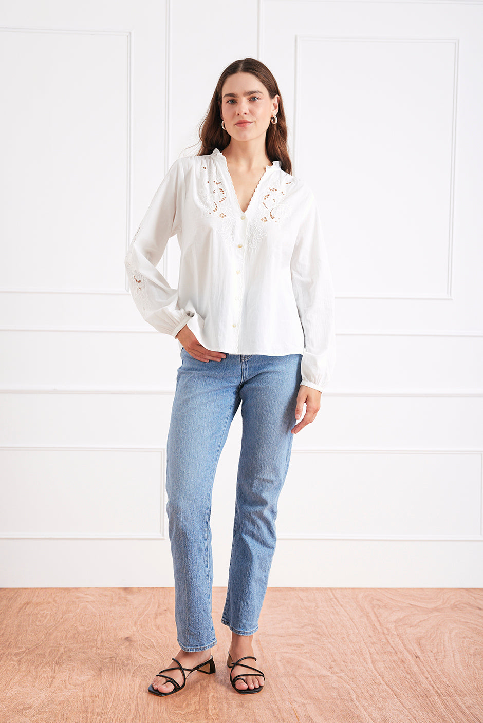 Camilla Blouse in Off White - Osadia Concept Store