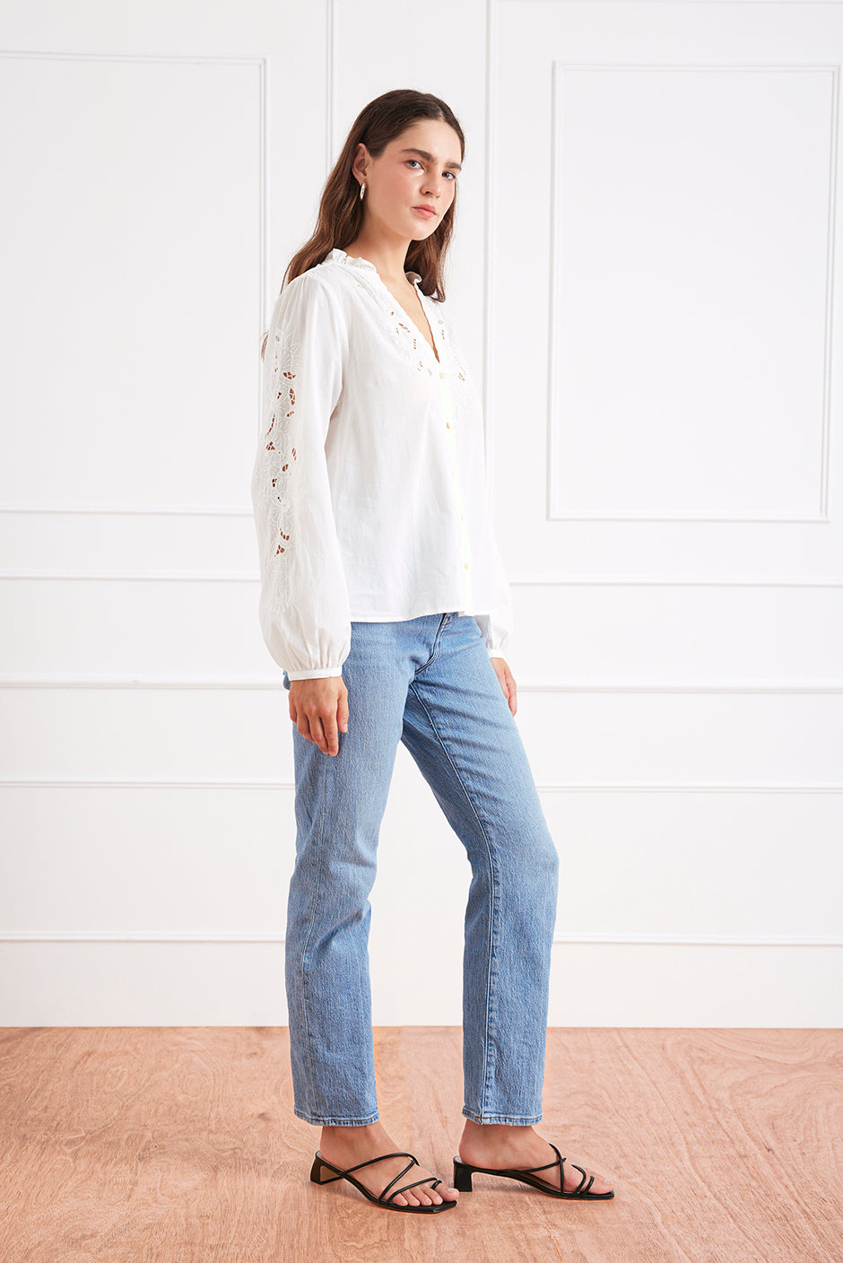 Camilla Blouse in Off White - Osadia Concept Store