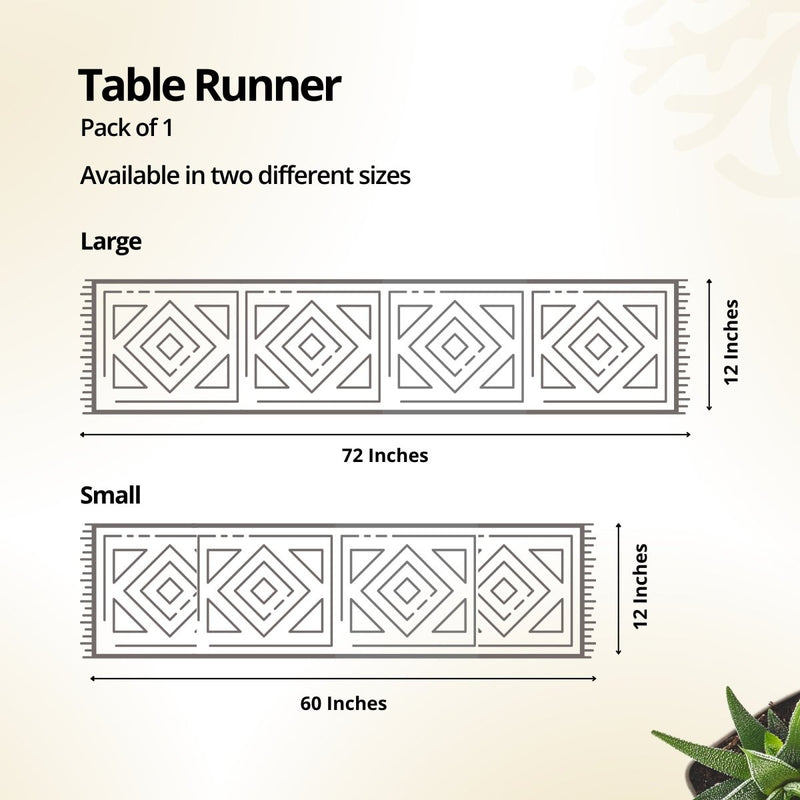 Eco-Friendly Grass Table Runners, two sizes