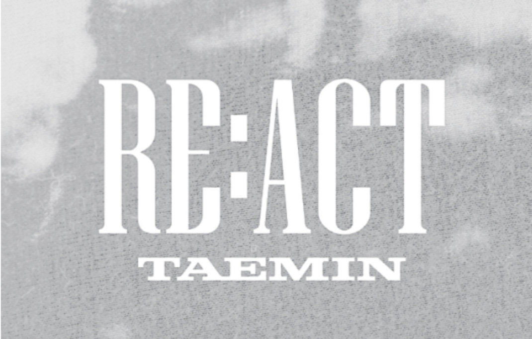 Taemin 2023 Fanmeeting - Re:Act Official Merch