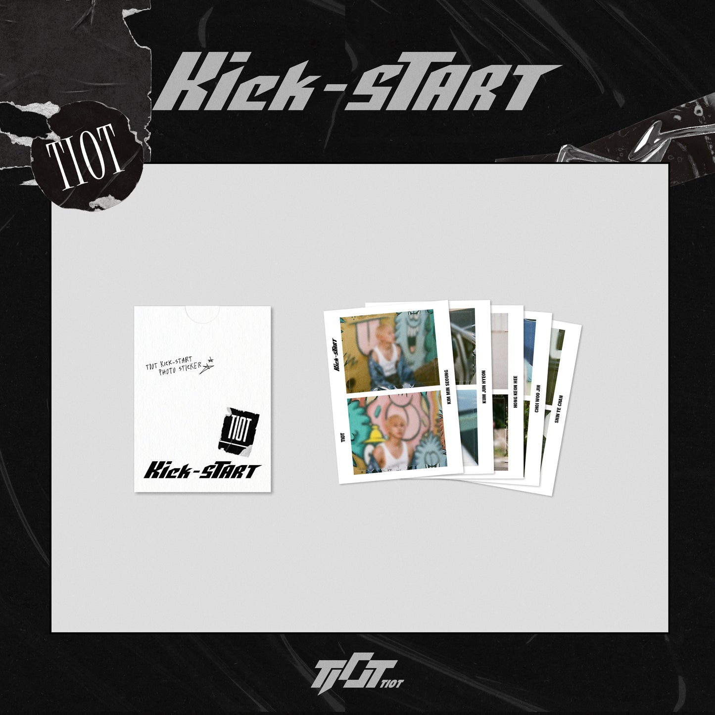 Tiot - Kick Start Official MD Photo Sticker