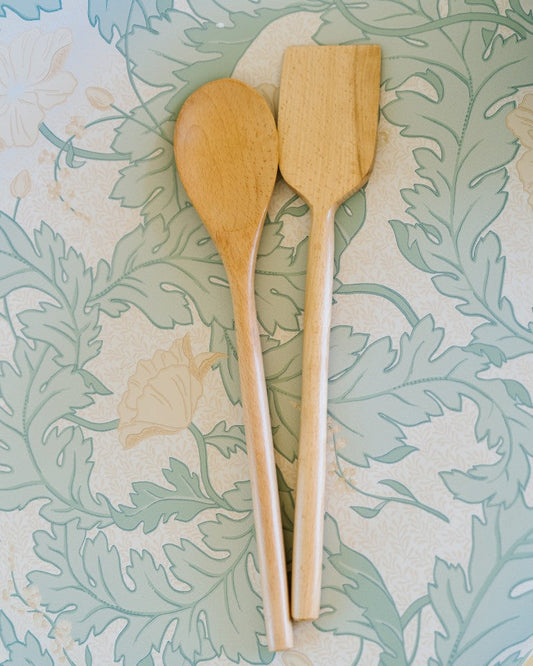 Wooden Spoon & Spatula Set