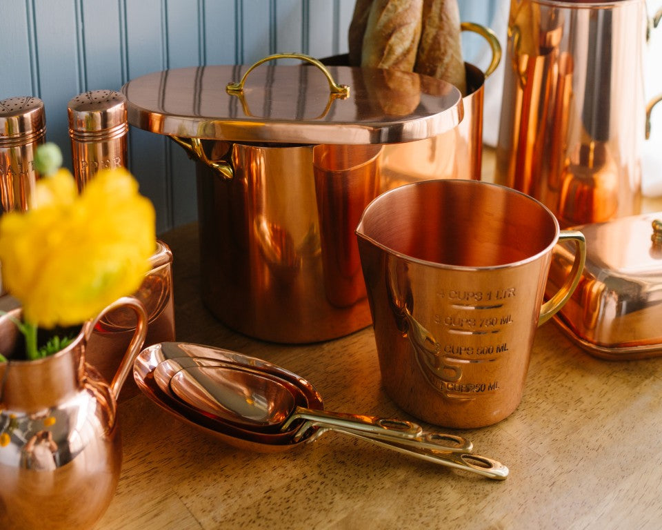 Copper Measuring Scoops