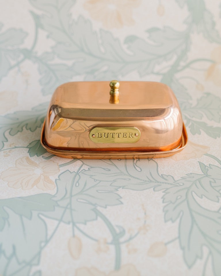 Copper Butter Dish