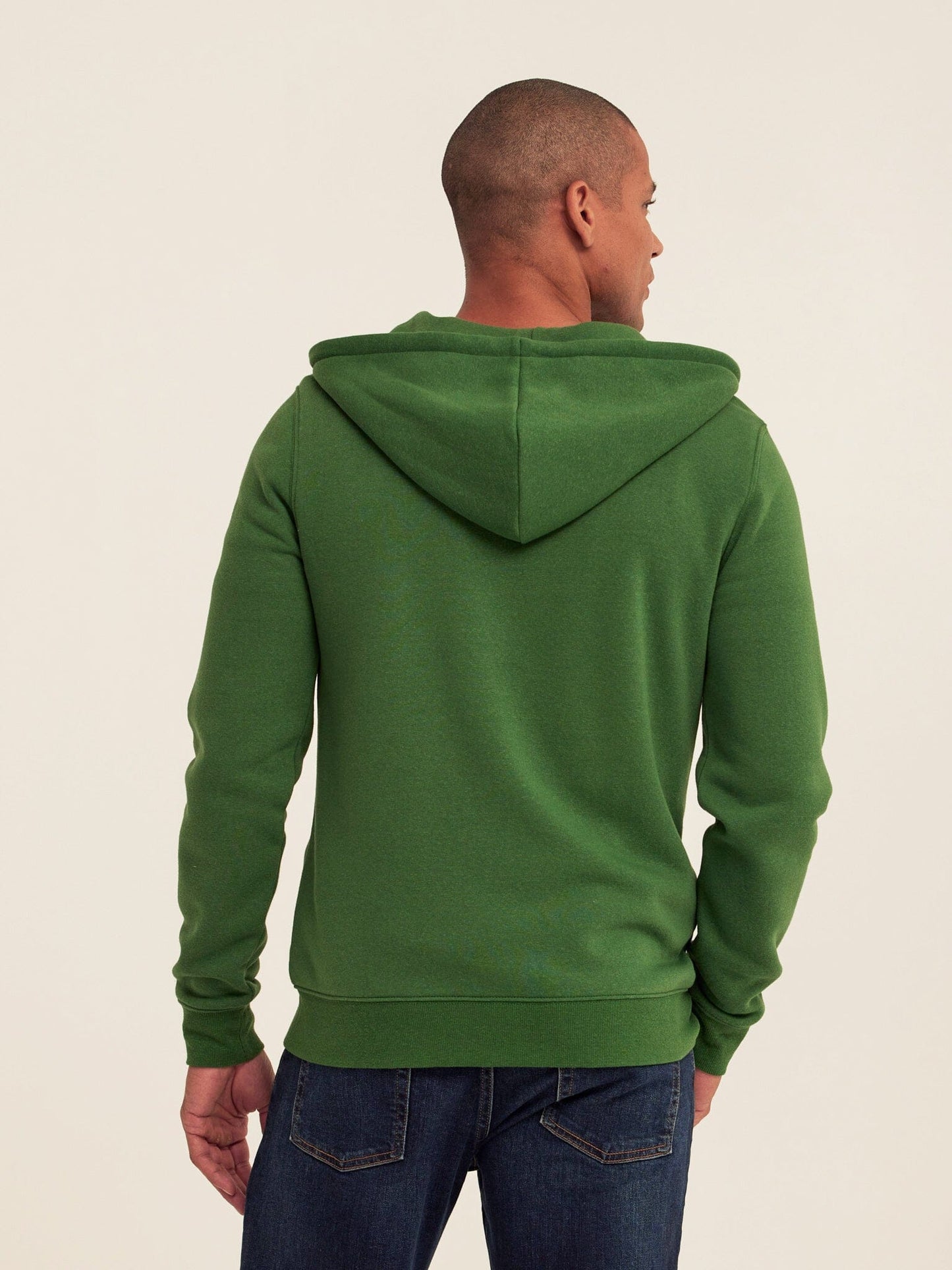 Triblend Zip Fleece Hoodie