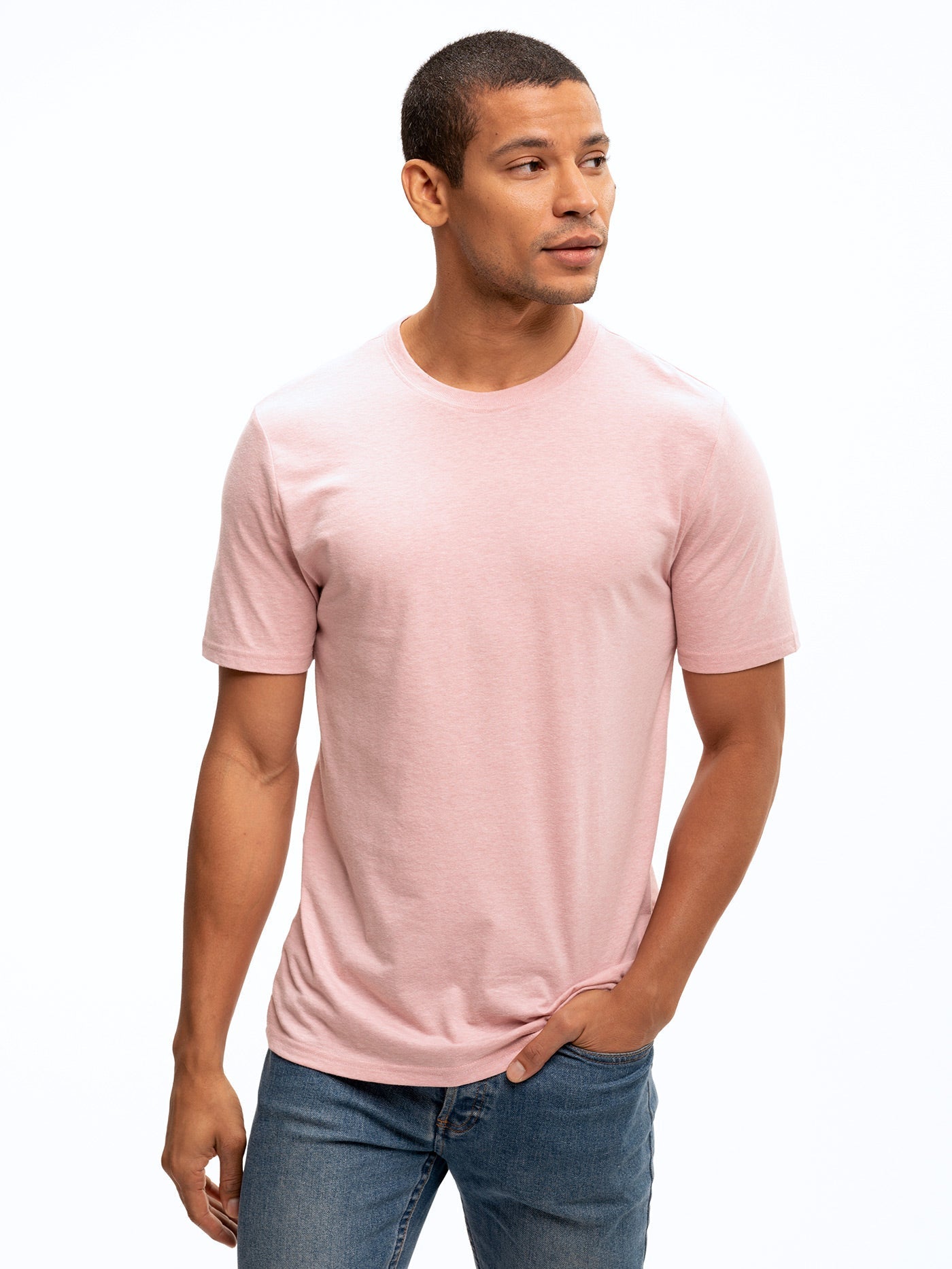 Triblend Crew Neck Tee