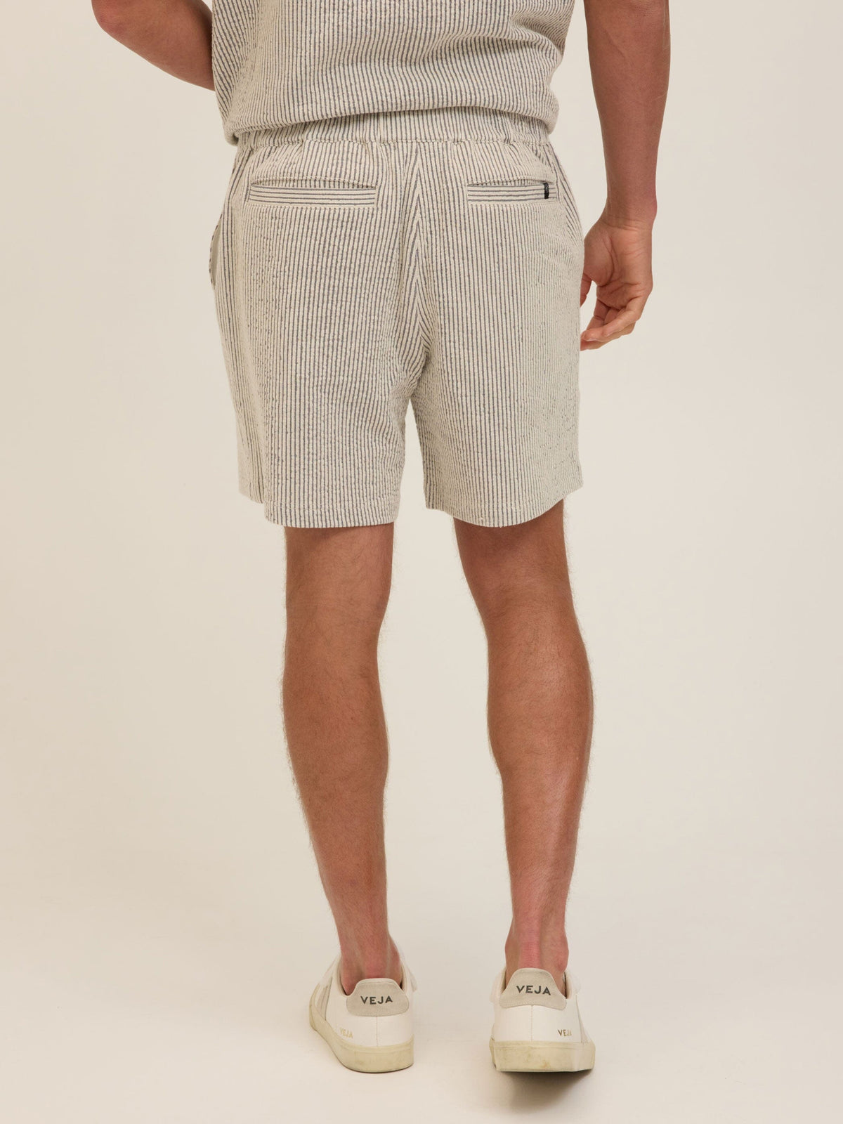 Dylan Tonal Stretch Seersucker Short